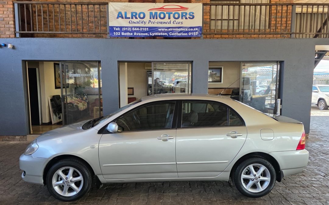 2005 TOYOTA COROLLA 160i GSX
